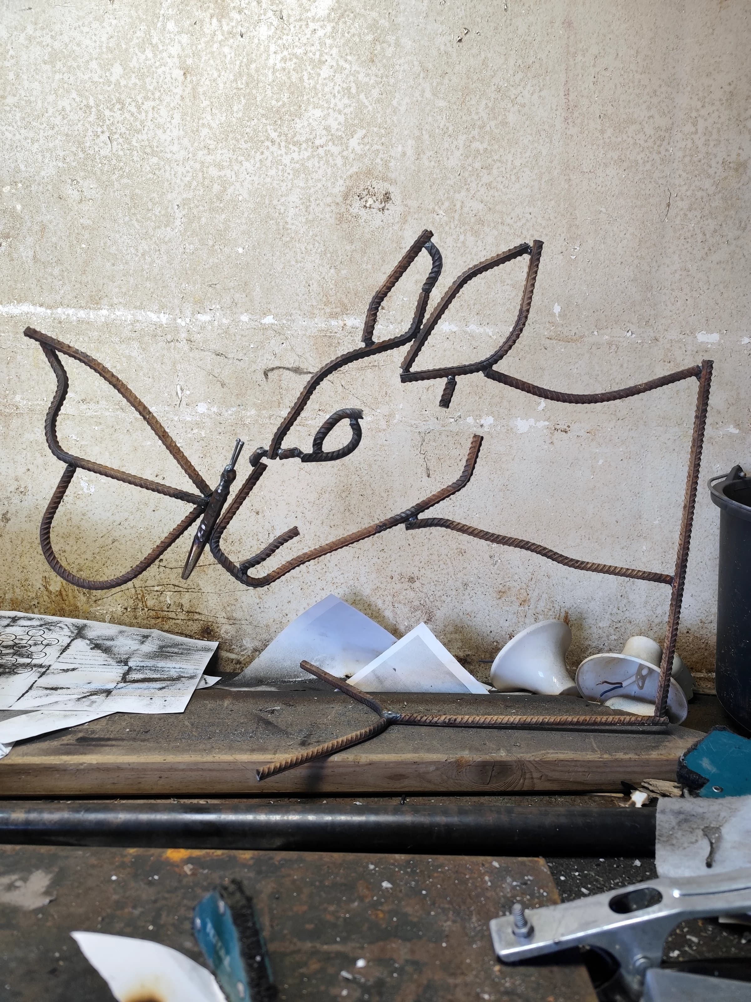 אילה ופרפר — Doe and Butterfly